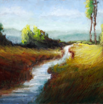 Lanscape :: Oil on Board