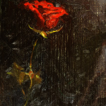 65 Red Roses Mural :: Permanent Home