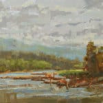 plein air painting oil painting