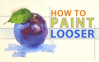 patining technique painting looser