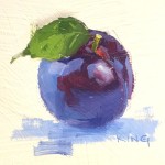patining technique painting looser plum