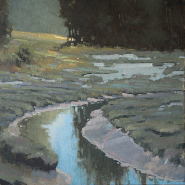 Tides of Salt Spring :: 16×16″ :: Oil on Gallery Wrap Canvas